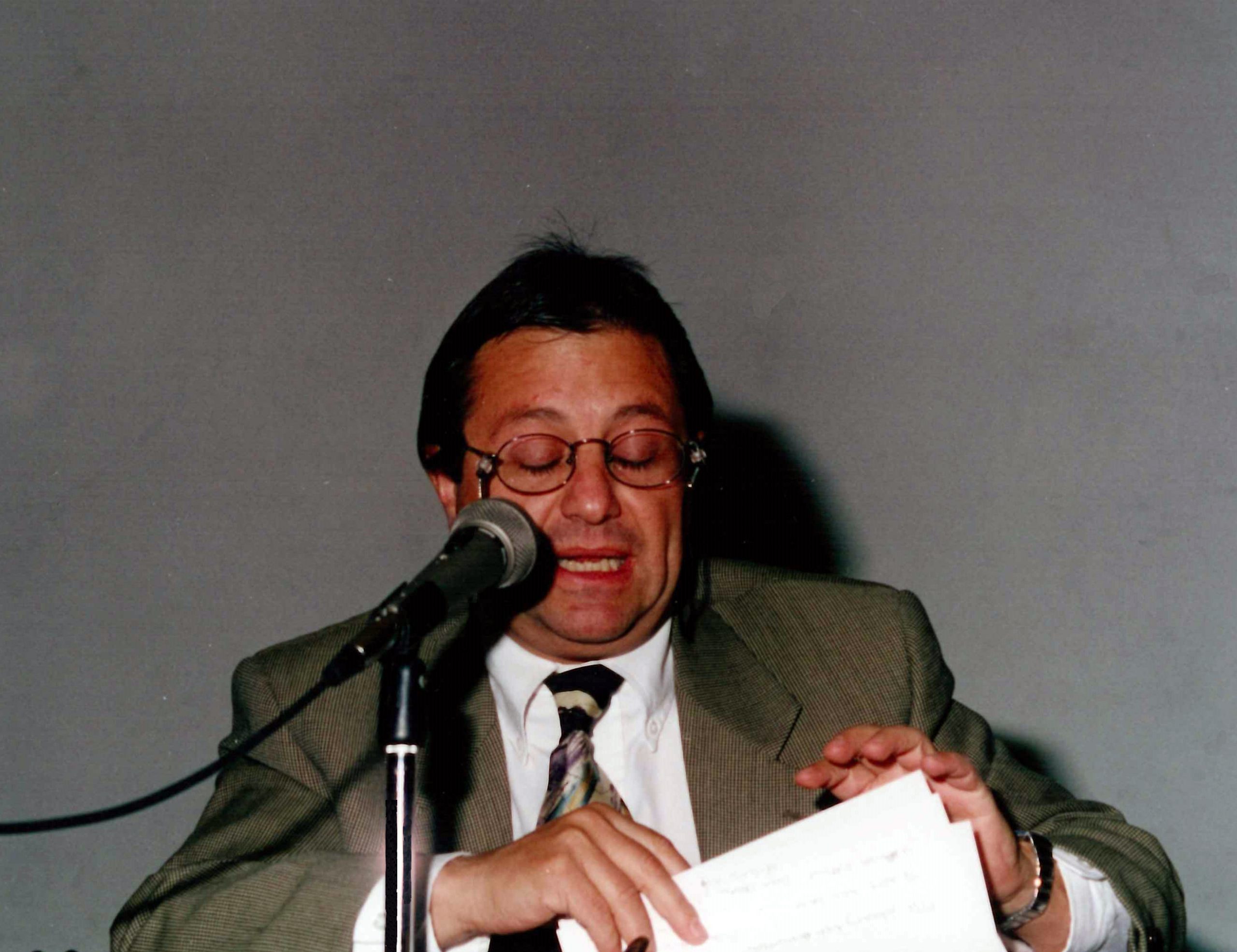 Arq. Félix Sánchez Aguilar. Fotografía: Archivo de la Coordinación de Producción Audiovisual FA