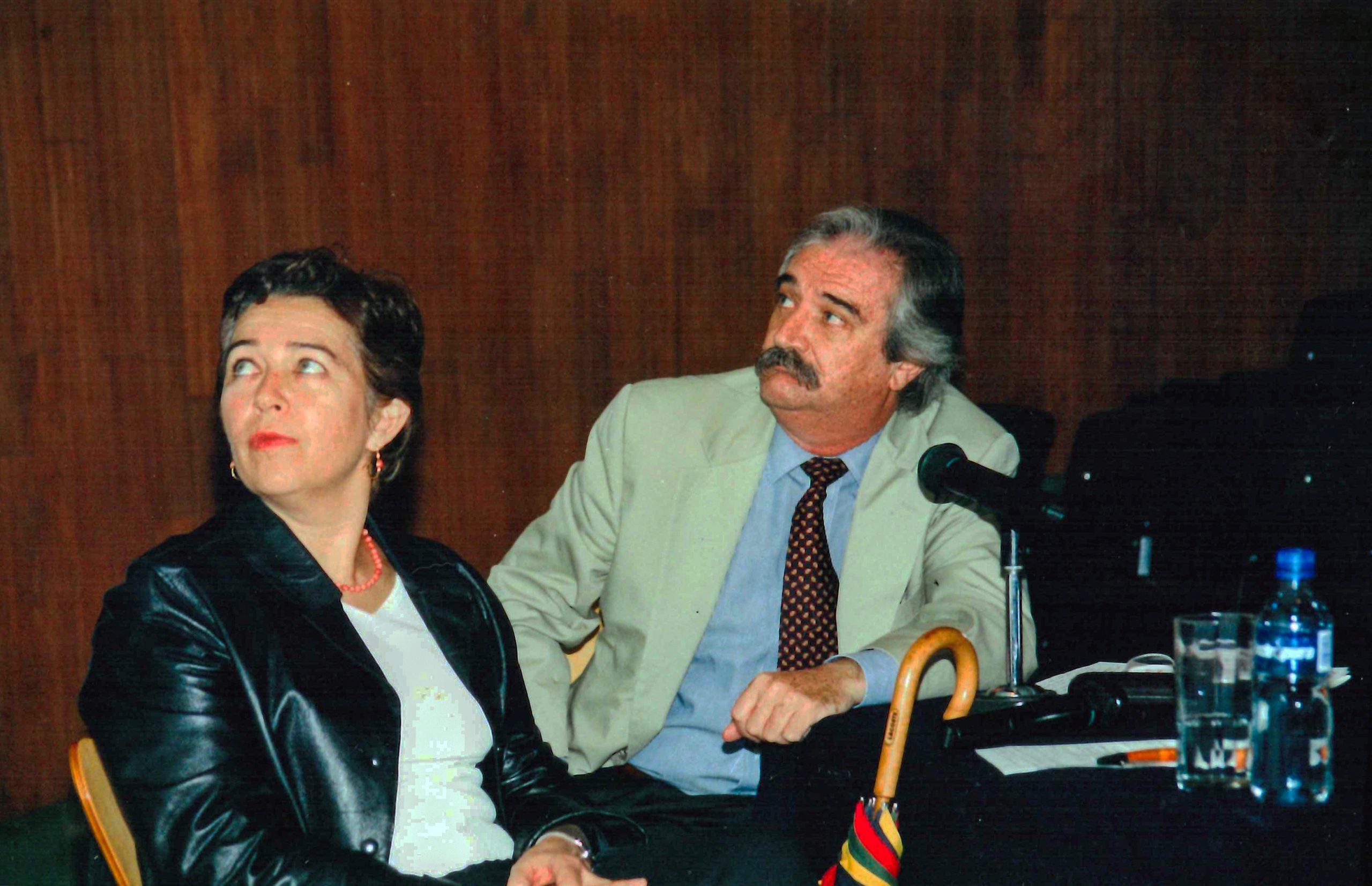  Arq. Clara de Buen, Arq. Aurelio Nuño. Fotografía: Archivo de la Coordinación de Producción Audiovisual FA