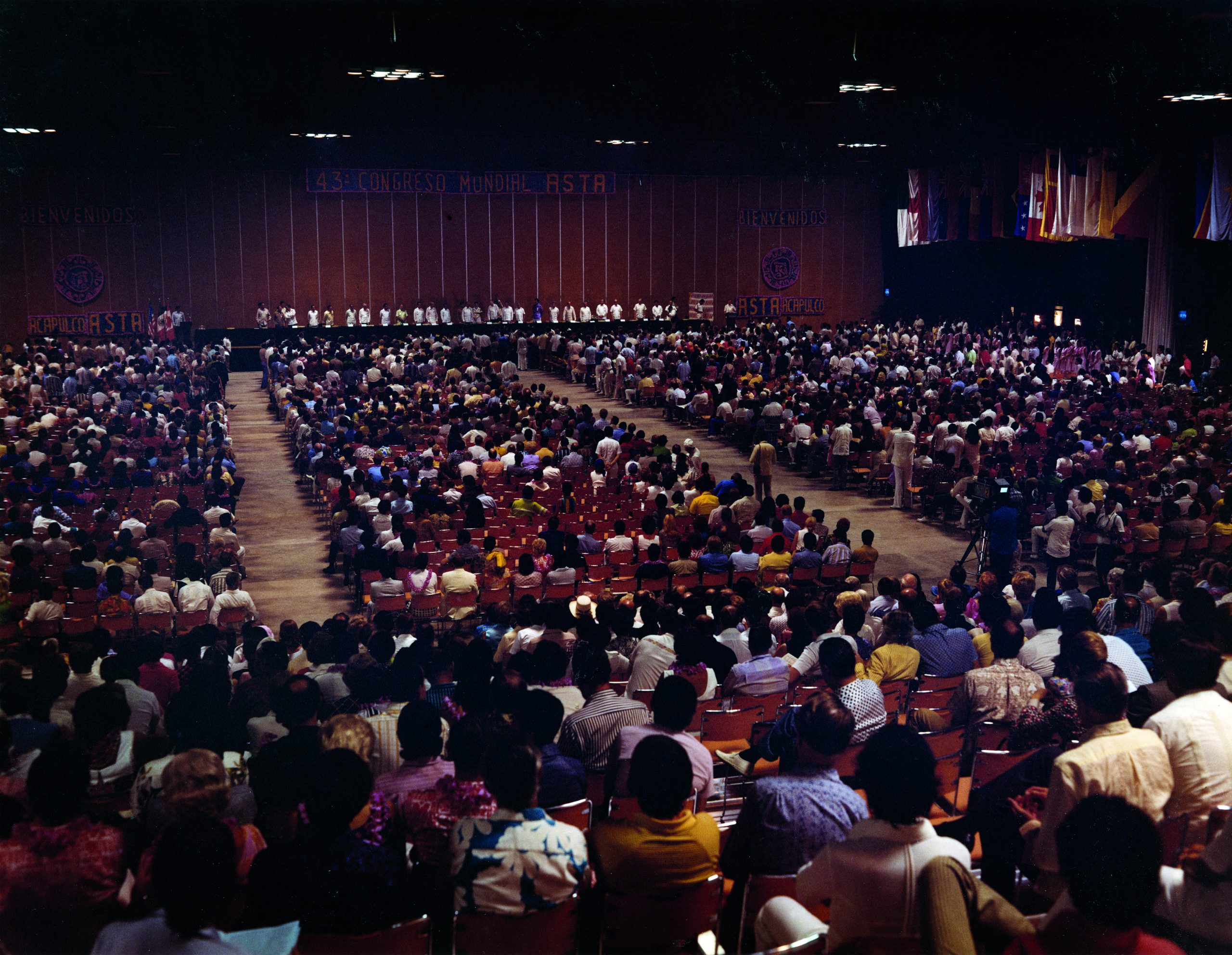 Evento inaugural del conjunto,Congreso Mundial de la ASTA. 12/11/73