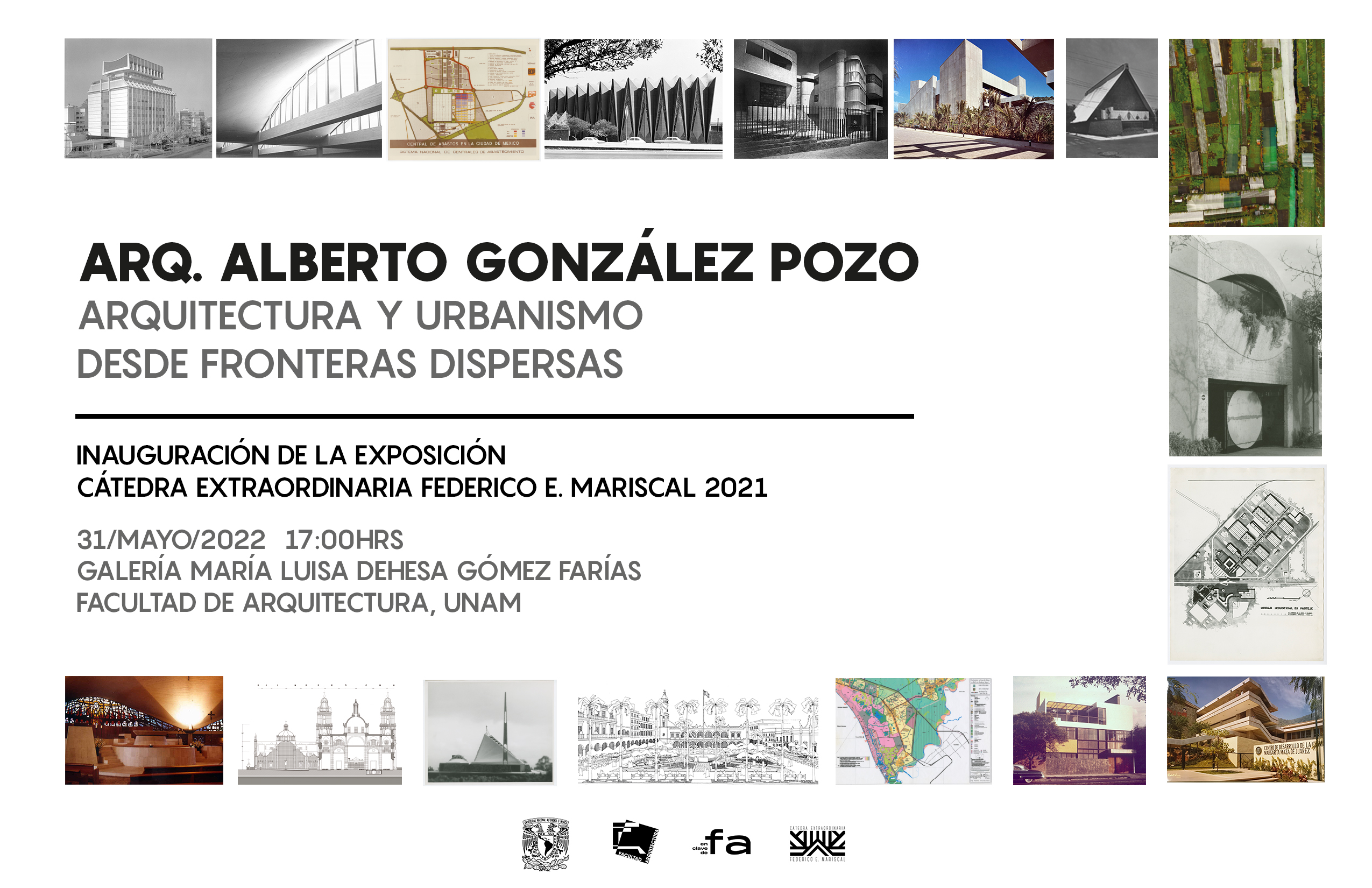 Invitación a la exposición presencial. 