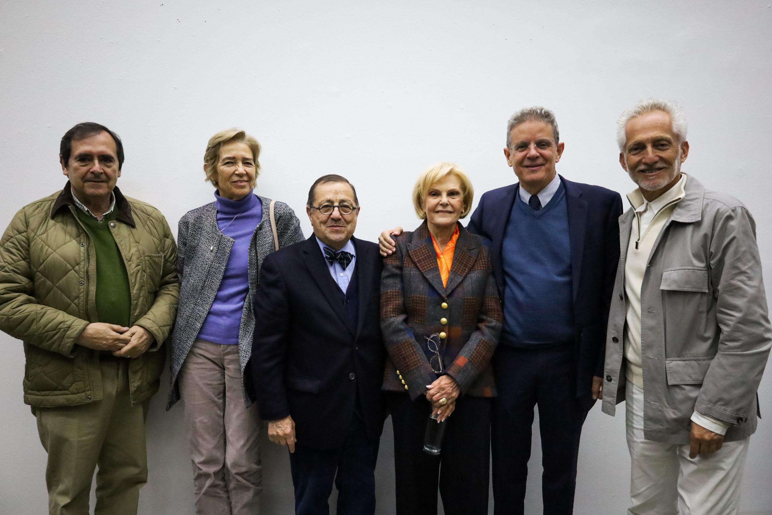 Encuentro de ocupantes de la Cátedra Extraordinaria: Arq. Gabirel Mérigo, Arq. Clara de Buen, Arq. Félix Sánchez, Arq. Sara Topelson, Arq. Juan Ignacio del Cueto y Arq. Bernardo Gómez Pimienta. Fotografía Difusión Cultural