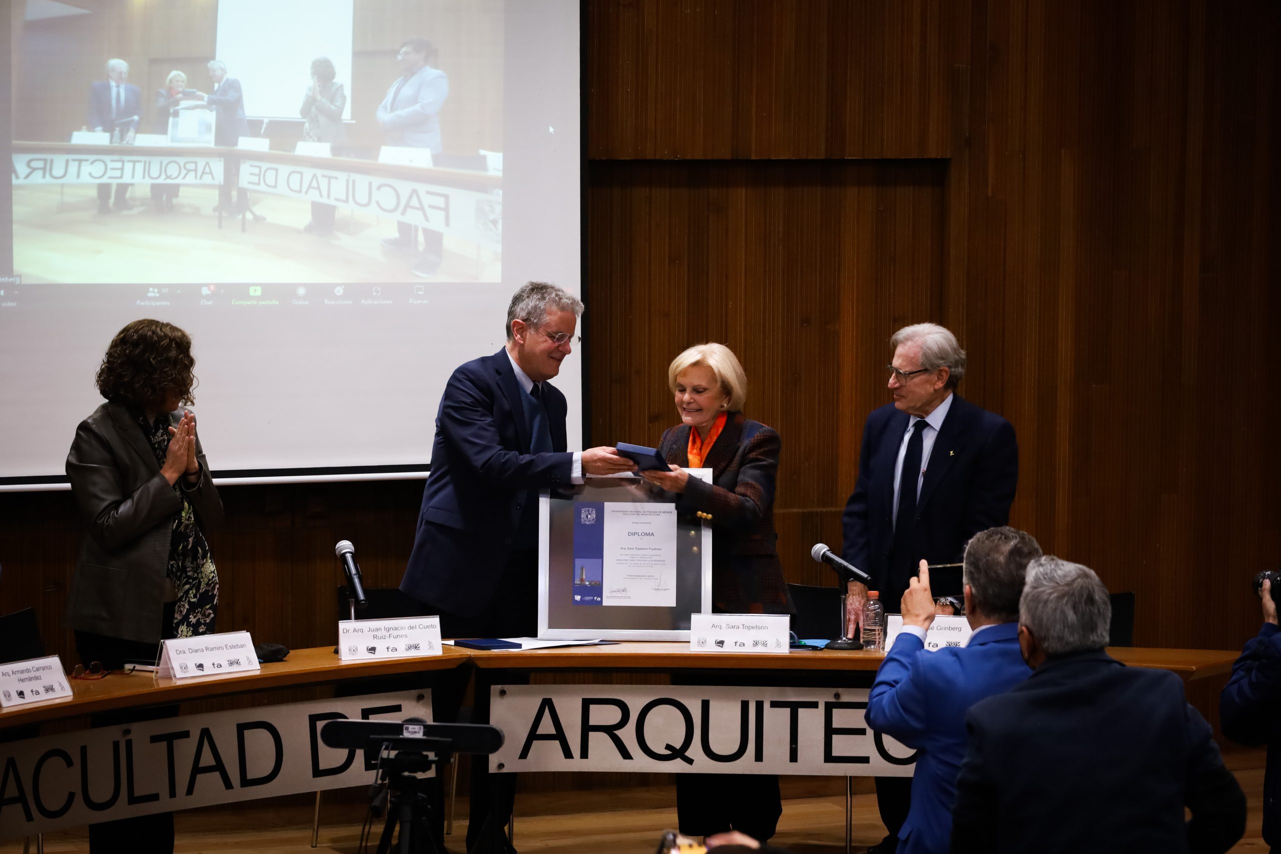 Clausura de la Cátedra Extraordinaria Federico E. Mariscal 2022. Fotografía Julieta Amigo / Difusión Cultural